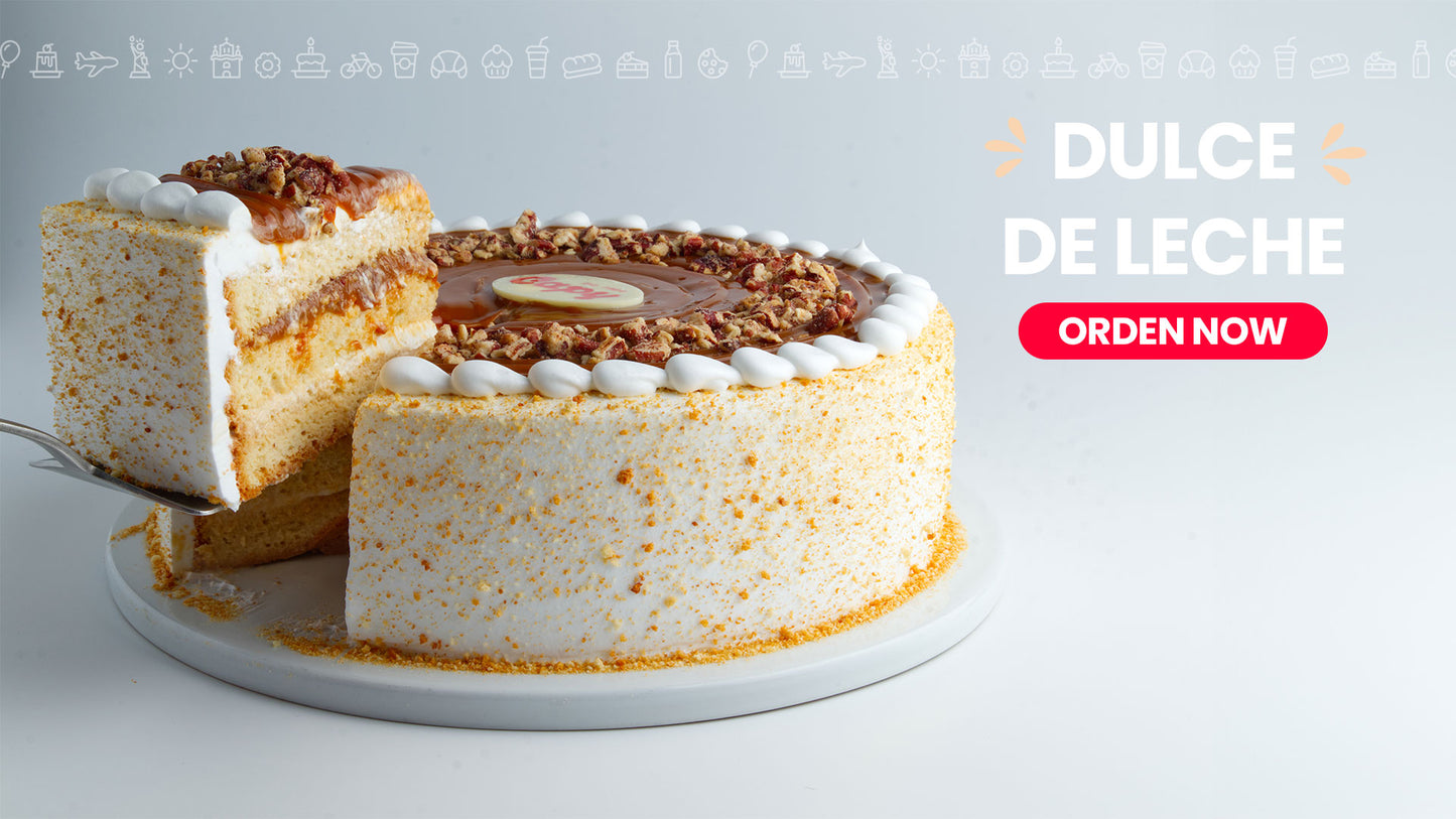 Pastel Tres Leches de Dulce de Leche