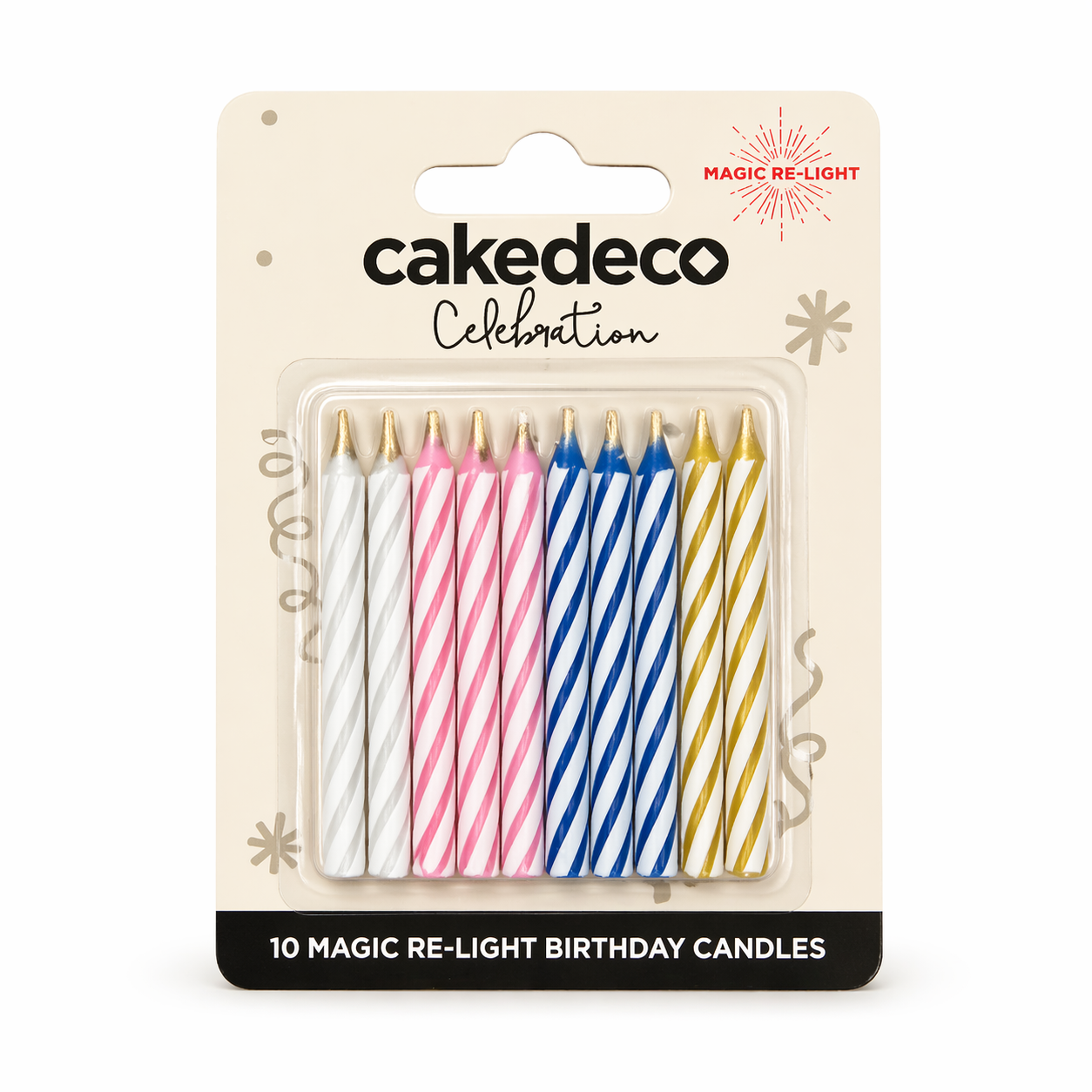 Velas Mágicas para Pastel