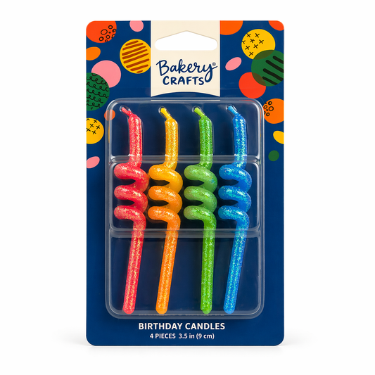 Velas Crazy Coils para Pastel