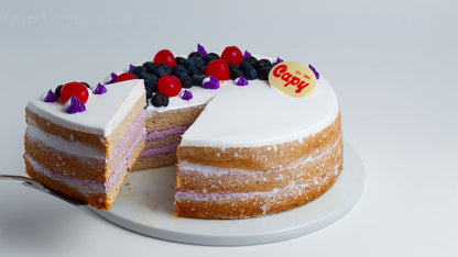 Pastel Tres Leches de Frutos del Bosque
