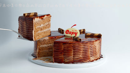 Pastel Tres Leches de Capuchino