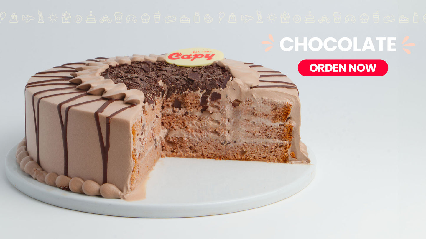 Pastel Tres Leches de Chocolate