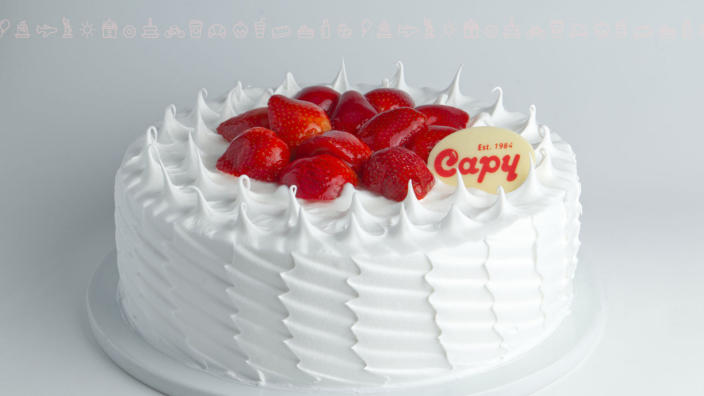 Pastel Tres Leches de Fresa