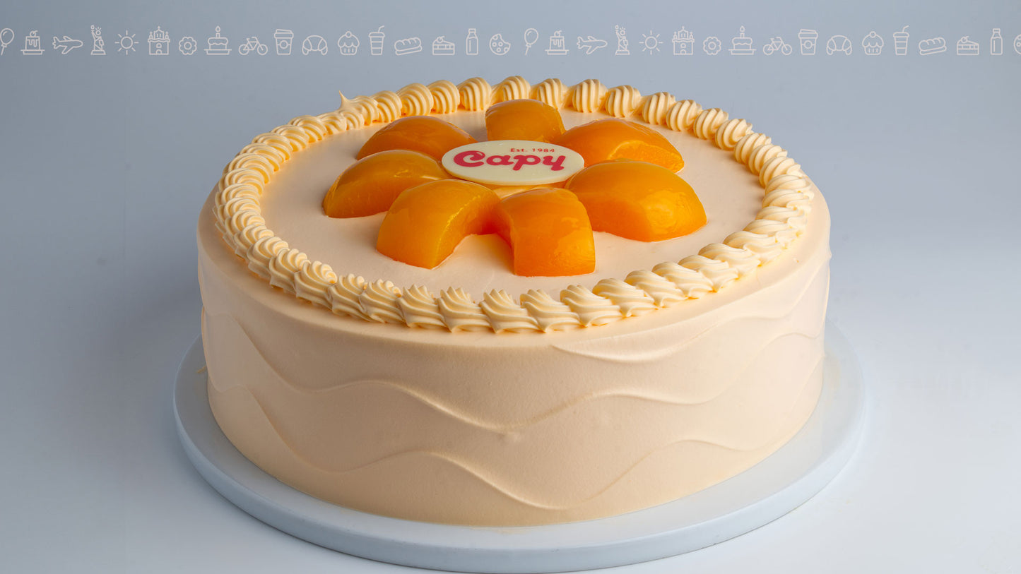 Pastel Tres Leches de Durazno