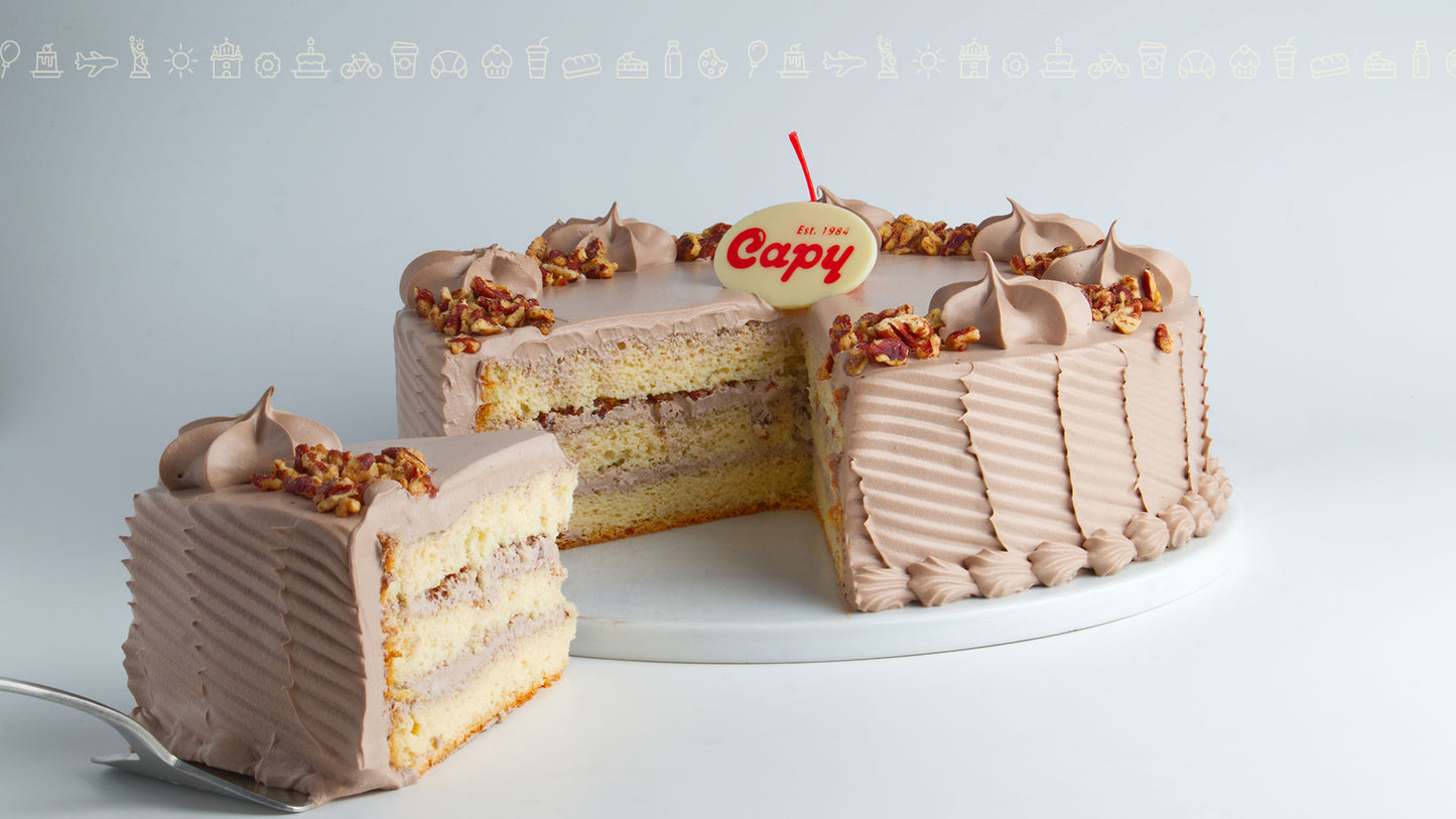 Pastel Tres Leches de Nuez