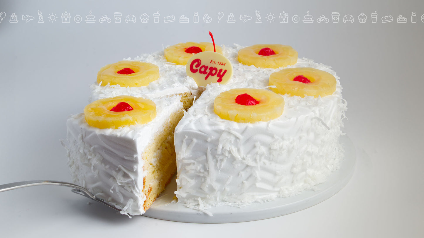 Pastel Tres Leches de Piña Colada