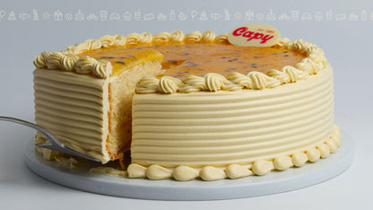 Pastel Tres Leches de Maracuyá