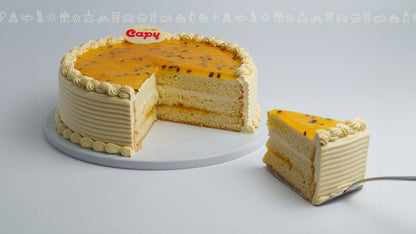 Pastel Tres Leches de Maracuyá