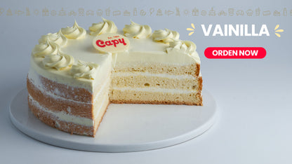 Pastel Tres Leches de Vainilla